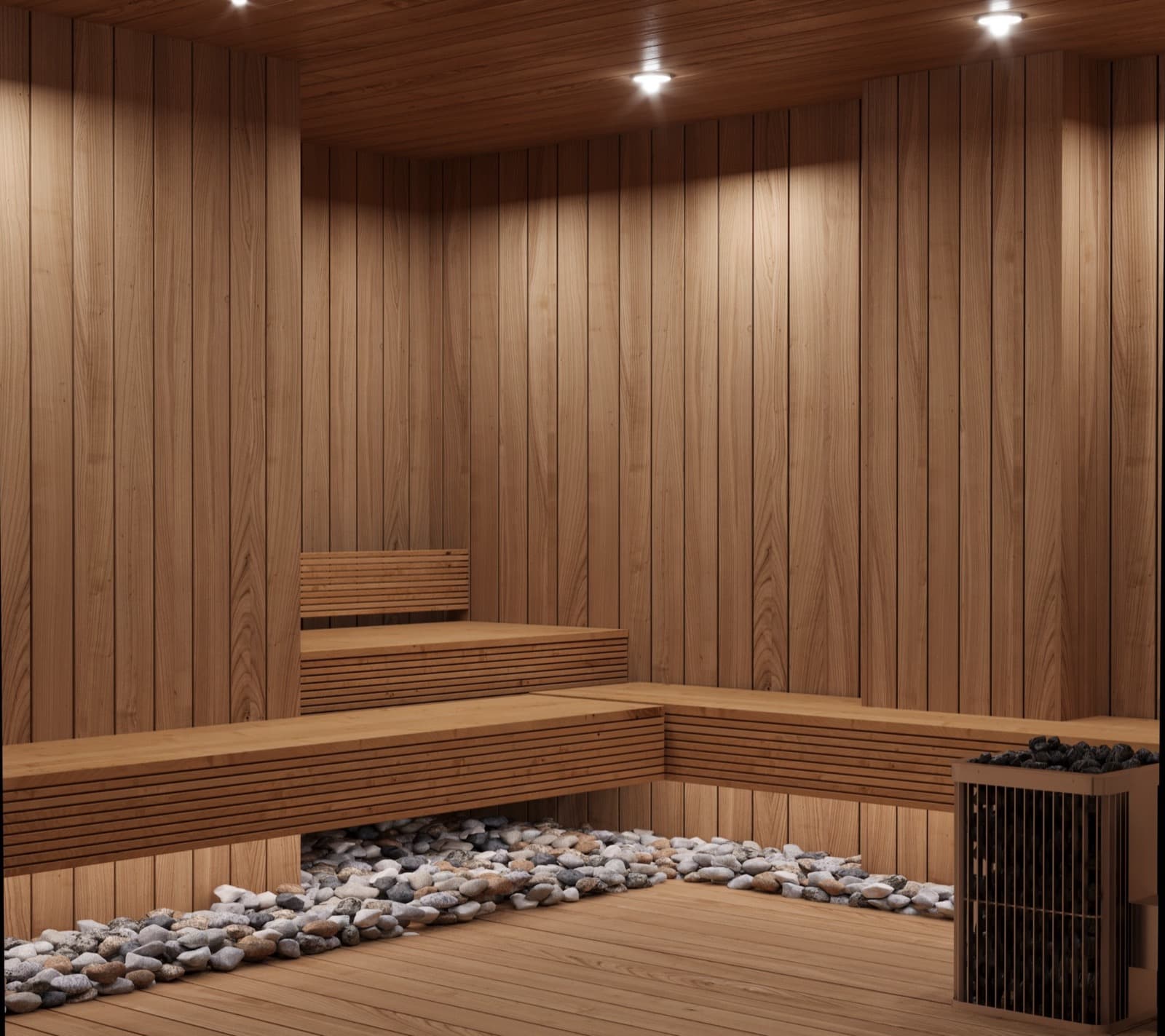 Dry sauna
