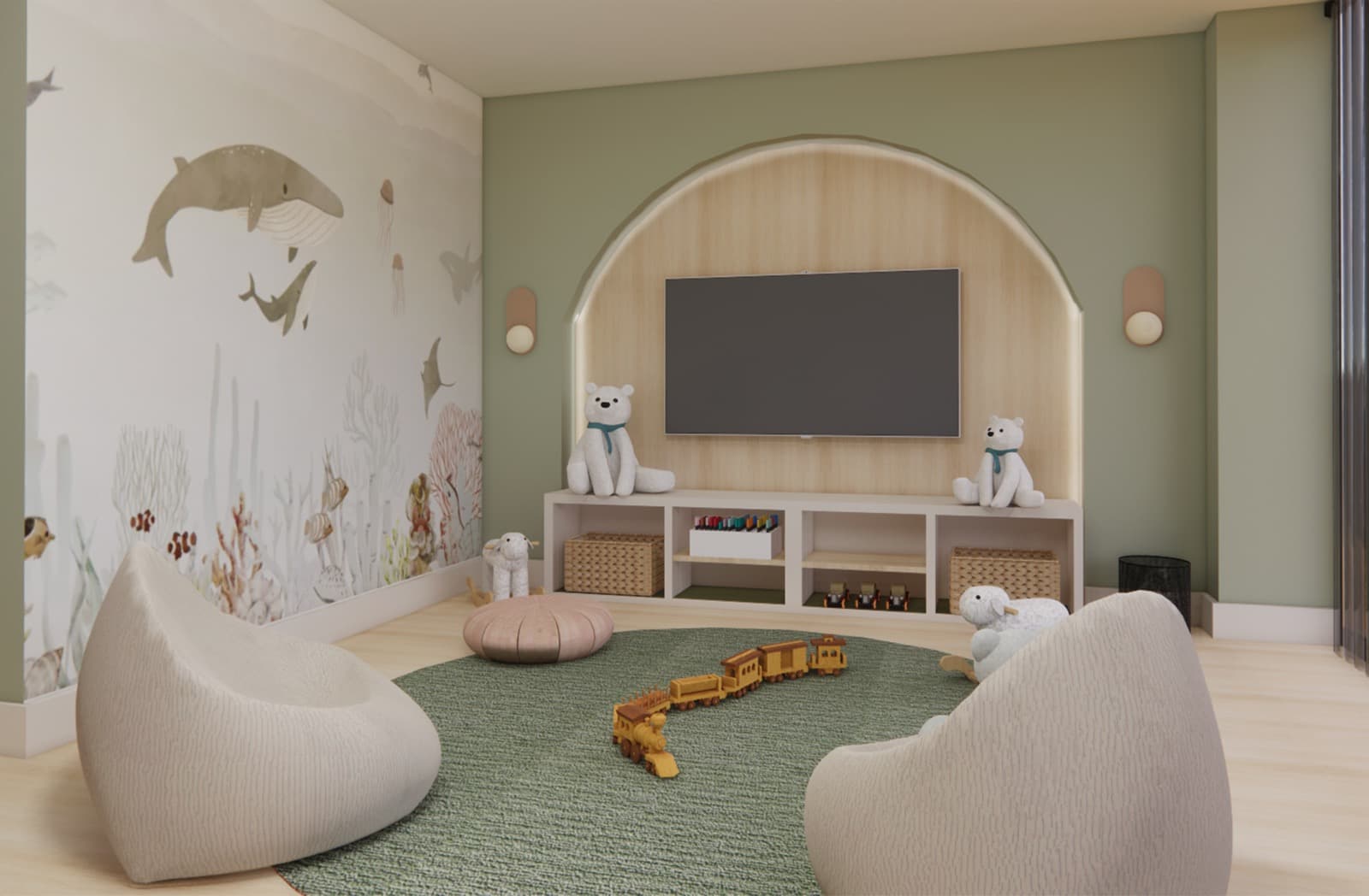 Kids play room