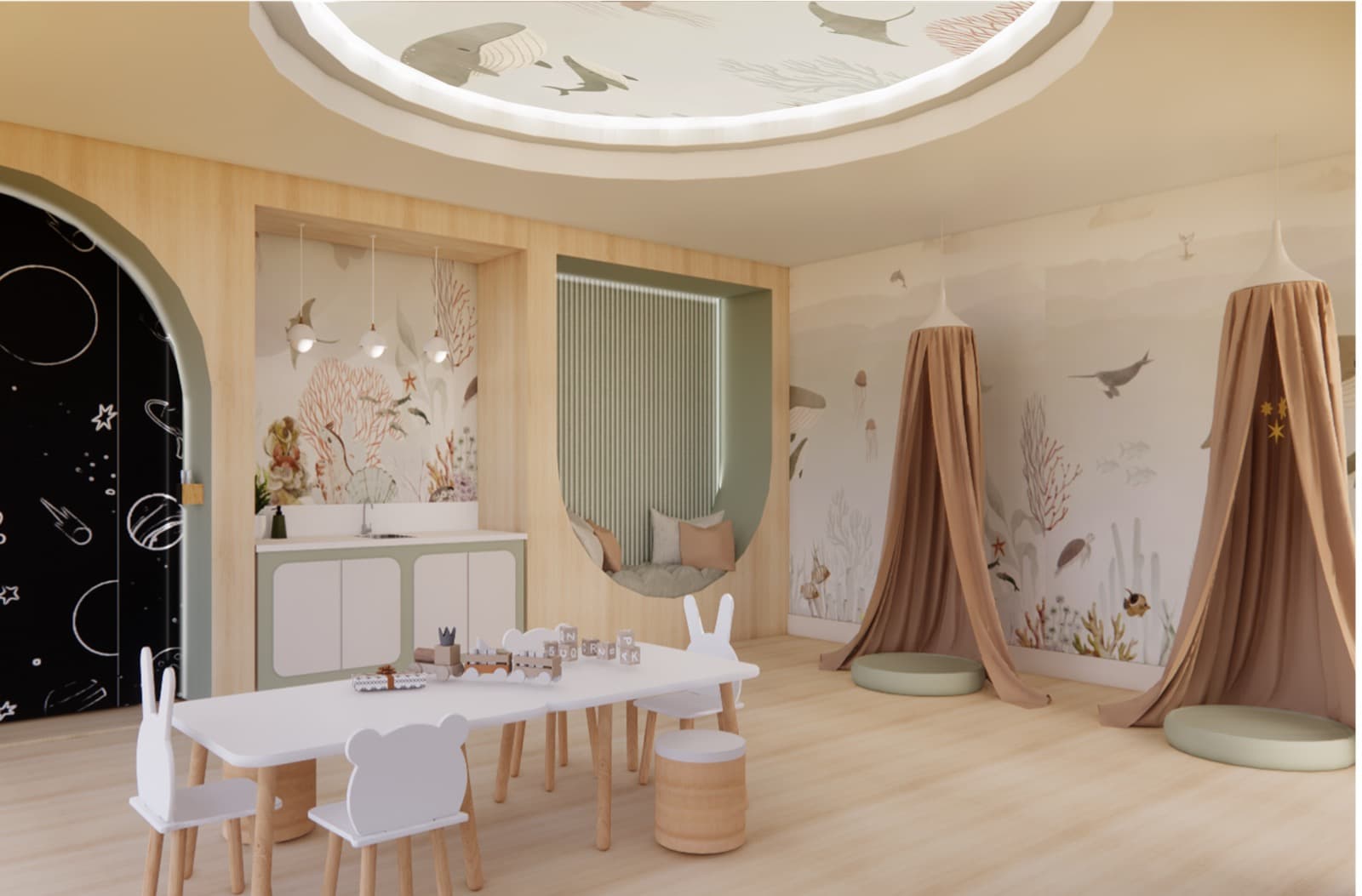 Kids play room
